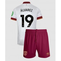 West Ham United Edson Alvarez #19 Tredje trøje Børn 2024-25 Kortærmet (+ Korte bukser)